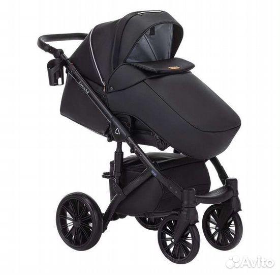 Коляска детская Delorean Smart Black 2 в 1