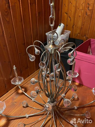 Люстра orion lu2366/8 с кристаллами swarovski