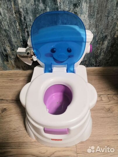 Горшок детский в виде унитаза Fisher Price