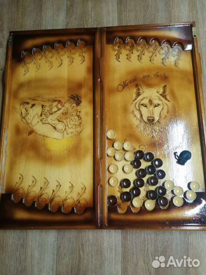 Нарды ручной работы