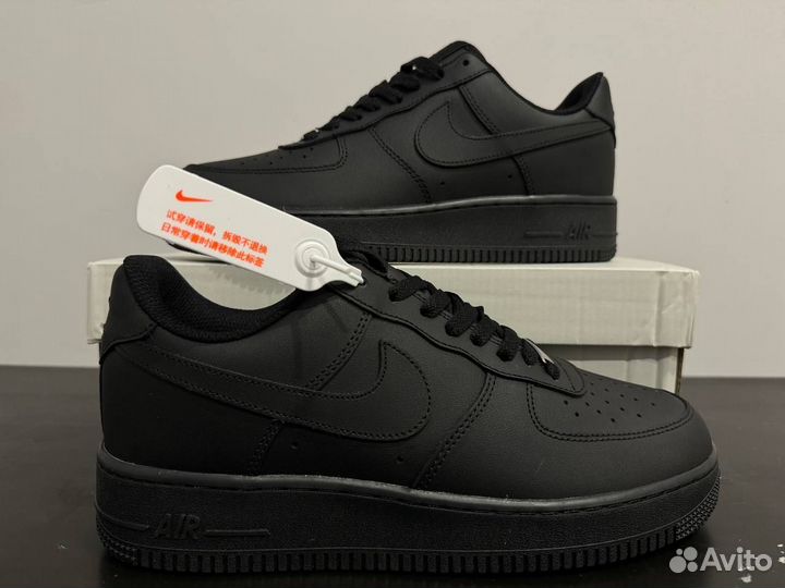 Nike air force 1 low black