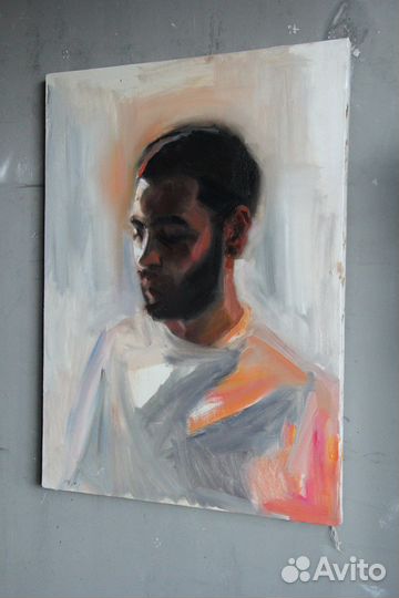 Портрет по фото на заказ маслом