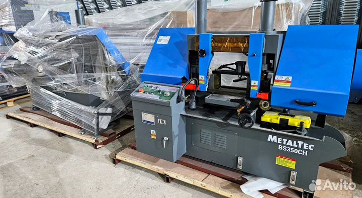 Полуавтоматический двухколонный лентопил 350мм