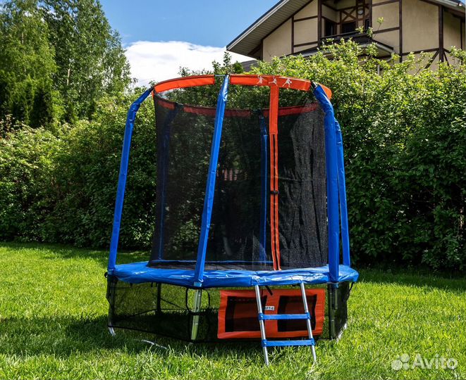 Батут с сеткой