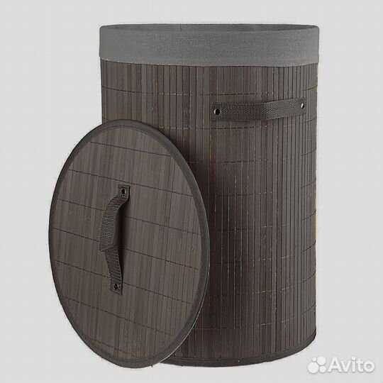 Корзина для белья бамбуковая