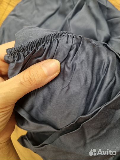 Простынь на резинке сатин 80*200