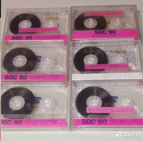 Аудиокассеты фирменные 1 запись