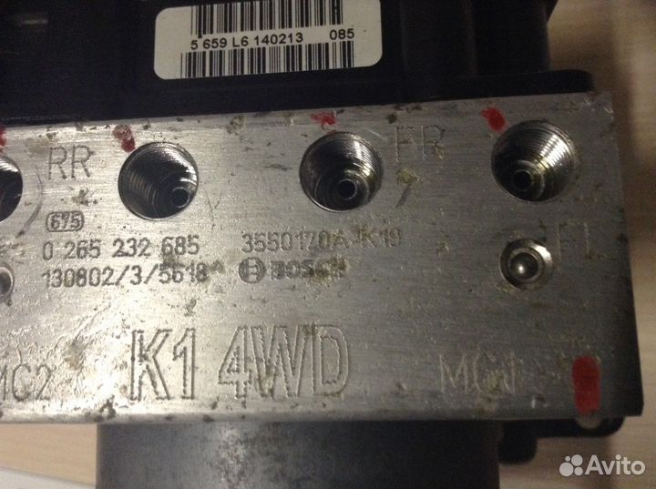 Блок abs абс на ховер Great Wall hover h2 h3 h5 35