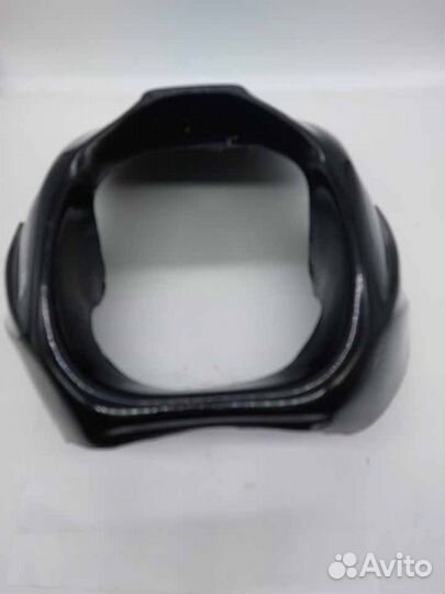 Щиток ветровой Мини черный, без стекла, стеклоплас