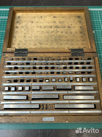 Концевые меры длины Кл1 СССР