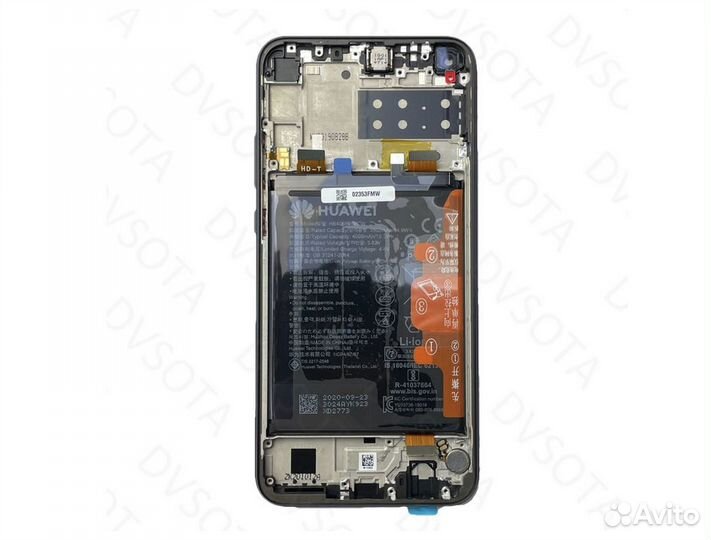 Дисплей для Huawei P40 Lite E Черная рама OR100 SP