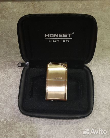 Зажигалка газовая honest новая,подарок,сувенир