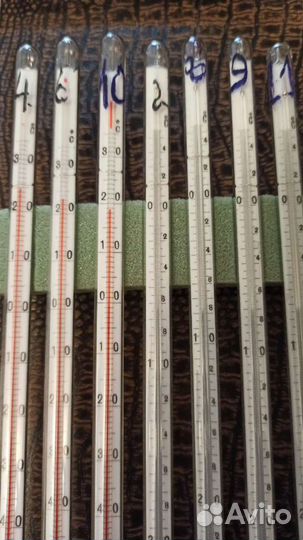 Термометры лабораторные