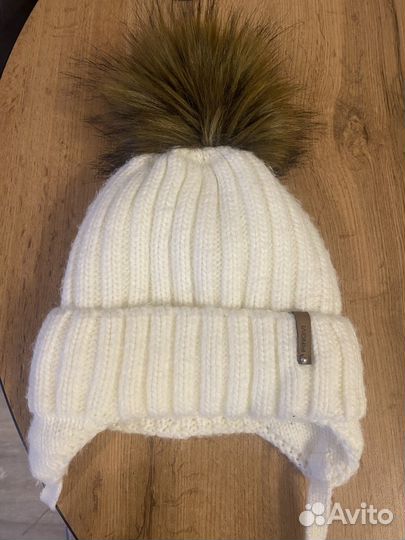 Шапка зимняя для девочки 52 54