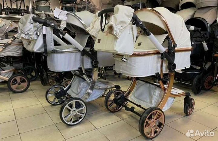 Коляски Новинки 2023 г в Эко коже