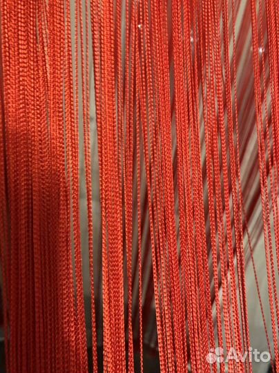 Шторы нити кисея