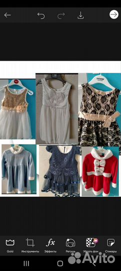 Платье для девочки 74 80 86