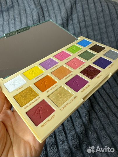 Палетки теней revolution roxi