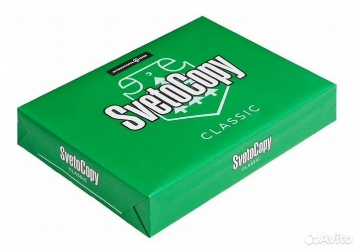 Бумага офисная Sveto Copy A 4 класс С 500 листов