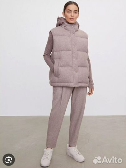 Новый Жилет пуховый из шерсти 12 storeez