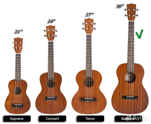 Укулеле баритон Flight NUB310 с чехлом (новая)