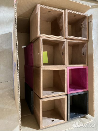 Корзинки Ящики деревянные фанерные для флористики