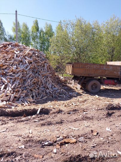 Дрова березовые колотые