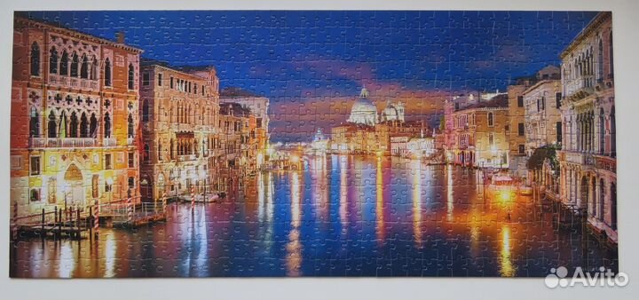 Пазлы разные панорама 600 деталей Castorland