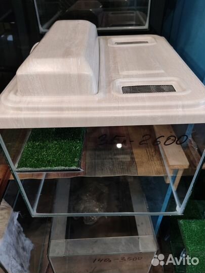 Аквариум террариум 35 л для черепахи