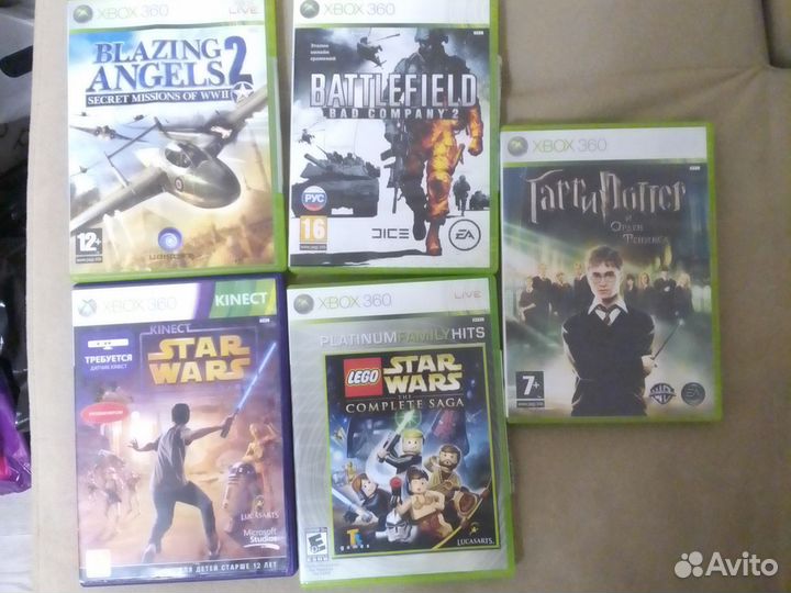 Диски на xbox 360
