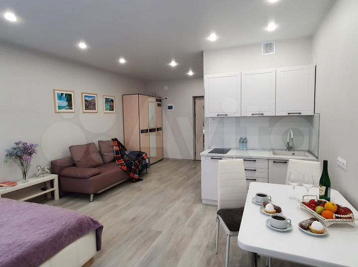 Квартира-студия, 30 м², 1/20 эт.