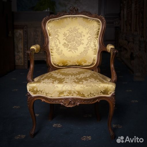 Кресло в стиле Людовик XV