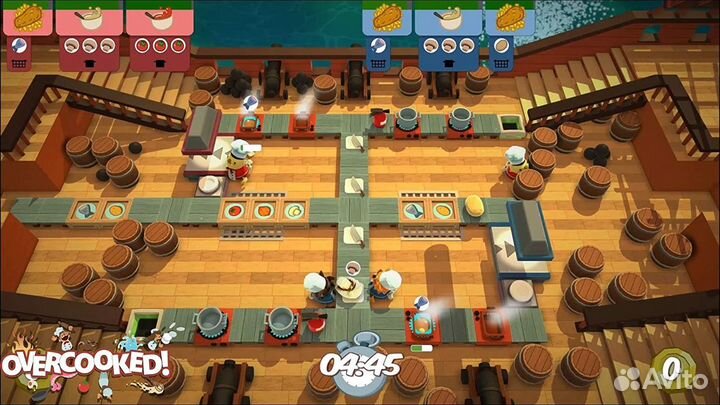 Overcooked All You Can Eat PS5,русские субтитры