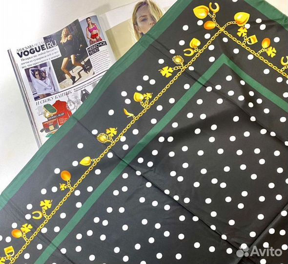 Платок шали пашмина Легендарный Горошек