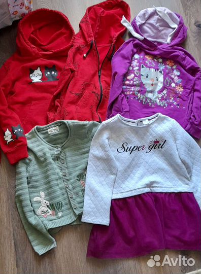 Кофты для девочки 110