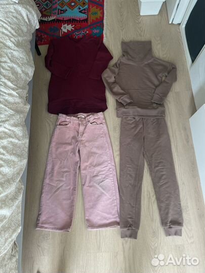 Вещи пакетом на девочку 122-134