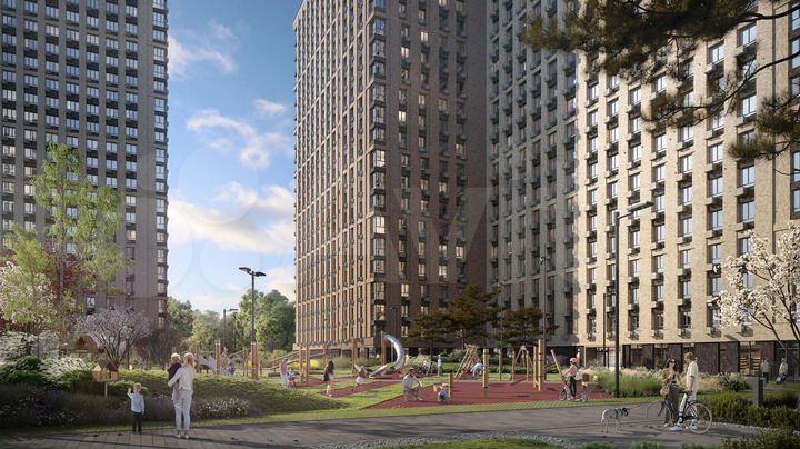 Апартаменты-студия, 25,4 м², 18/23 эт.