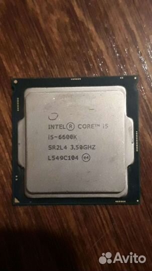 Процессор Intel Core i5 6600k