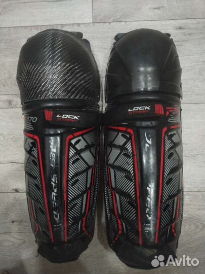 Щитки хоккейные CCM JetSpeed FT370 Sr