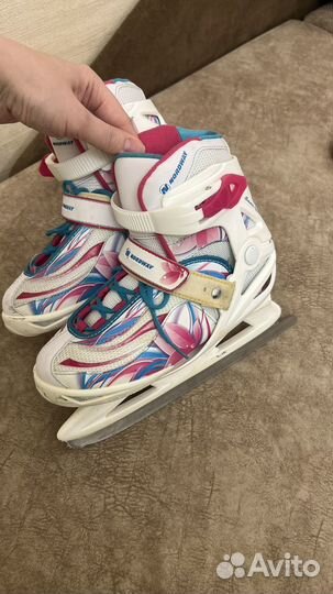 Коньки детские раздвижные 31 35