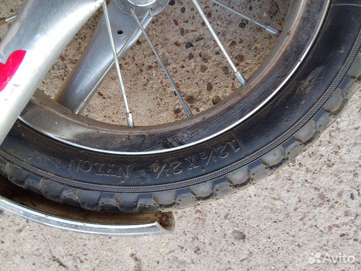 Детский трехколесный велосипед бу