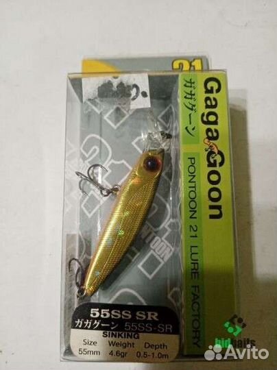 Воблеры 21 pontoon Gaga Goon 55 SS-SR 55mm 4.6g