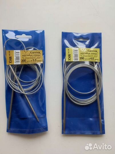 Спицы для вязания круговые новые