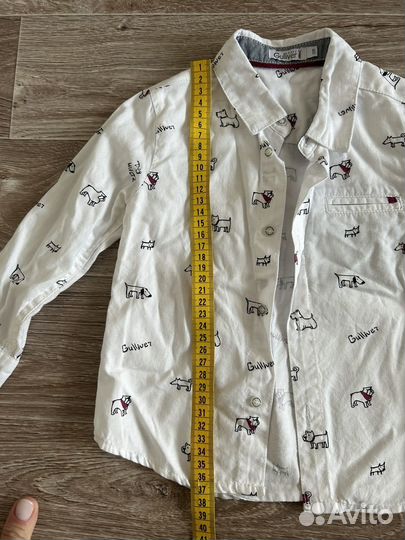 Рубашка 1,5-2года гуливер