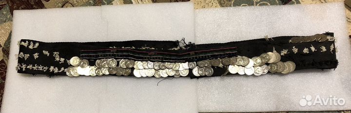 Женский пояс с монисто