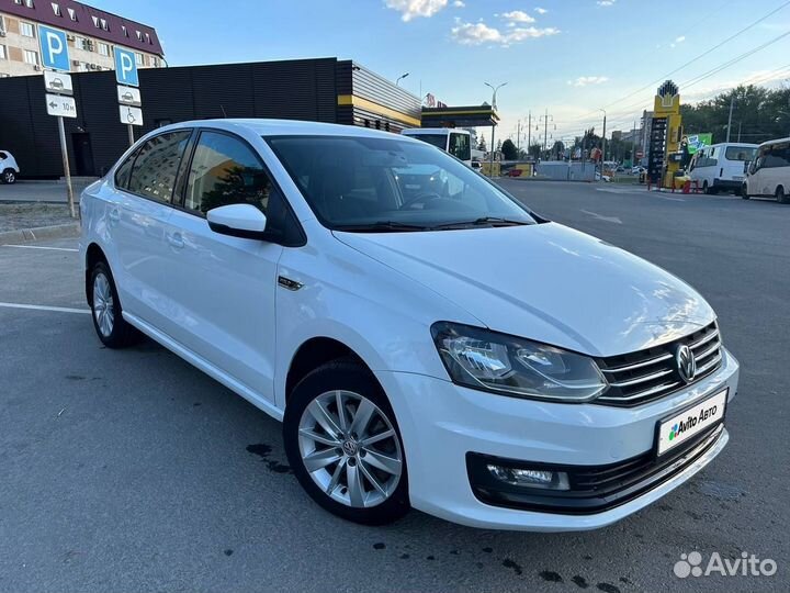Volkswagen Polo 1.6 AT, 2019, 164 000 км