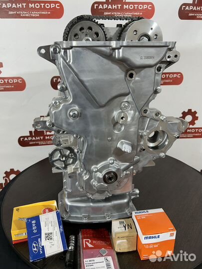 Двигатель на Hyundai solaris 1 kia Rio 3 G4FC 1.6