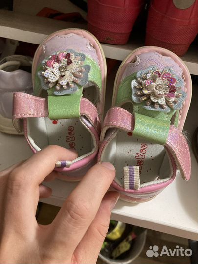 Босоножки для девочки 19