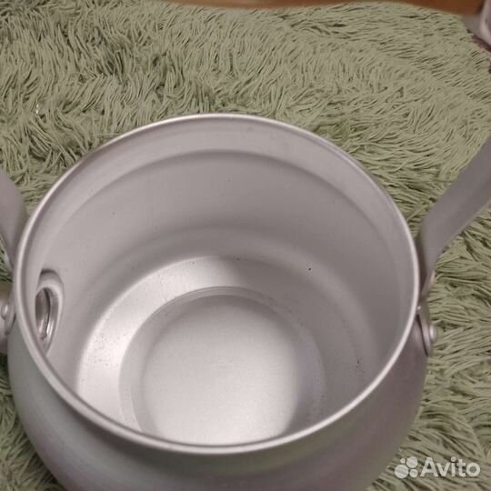 Новый чайник алюминиевый СССР. Объем 3литра