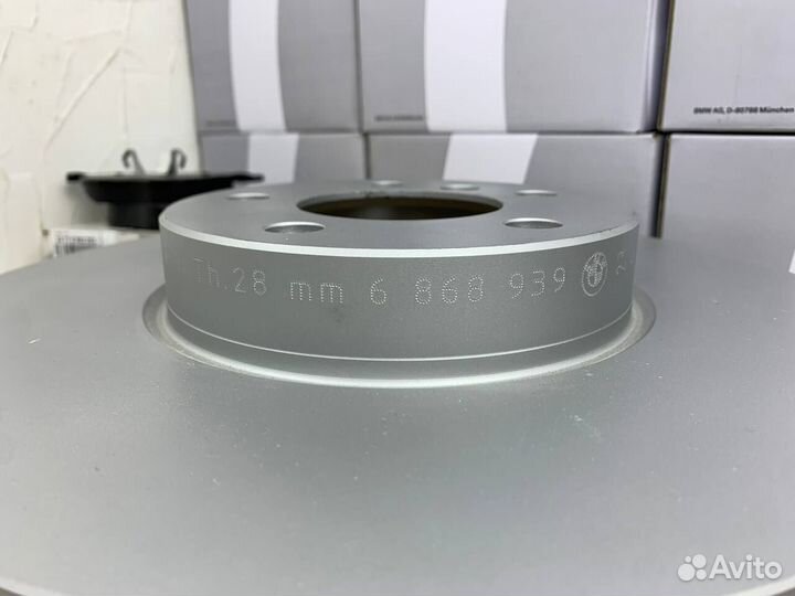 Тормозной диск передний для BMW 34116793245